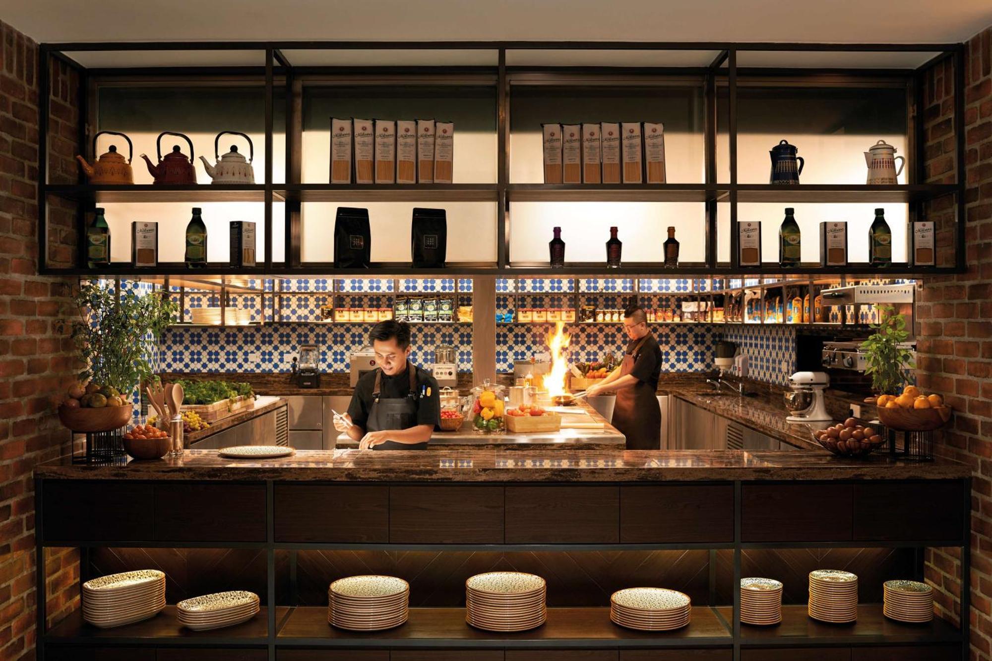 Doubletree By Hilton Shah Alam I-City Eksteriør bilde The kitchen at the restaurant